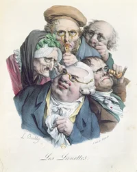 Die Brillen, graviert von Francois Seraphin Delpech (1778-1825)